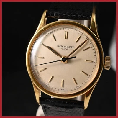 VINTAGE PATEK PHILIPPE CALATRAVA 2457 CAL 27SC 18K YELLOW GOLD 31MM UNISEX WATCH - Image 1 of 4