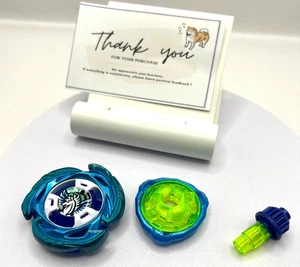 Takara Tomy Beyblade X UX-00 Aero Pegasus 3-70A Double Metal Coat Blue Green NEW - Picture 1 of 4