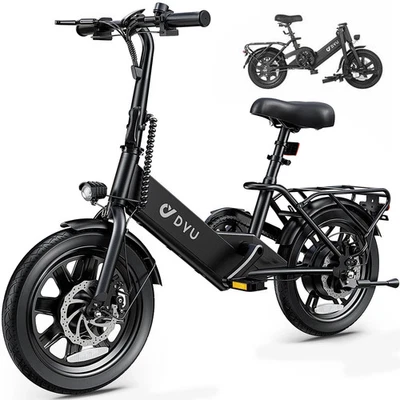 🔥16" Folding Electric bikes 350W 15MPH E-City Bike for adults Urban commuting - Image 1 of 4