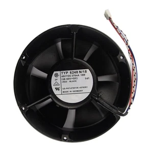 TYP 6248N/18 48V 375mA 18W Aluminum Frame Cooling Fan 5pin - Afbeelding 1 van 3