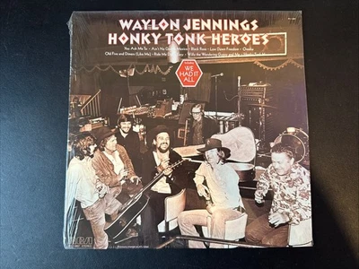 Waylon Jennings ‘Honky Tonk Heroes’ 1980 Vinyl LP RCA  AYL1-3897 Sealed Country - Image 1 of 4