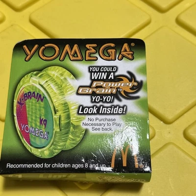 YoYo Yomega X Brain K-9 #1 verde lima McDonald's vintage 2000 nueva caja abierta Foto 1 de 4