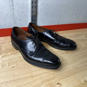 Allen Edmonds Flatiron elegante Schuhe Herren 8 D schwarz Brogue - Bild 1 von 8