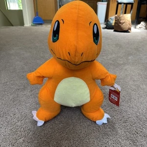 Pokemon Charmander Mediano 20” Peluche 2024 Juguete Fábrica con Etiqueta - Imagen 1 de 8