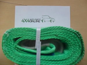 4x4 ERHOLUNGSWINDE ABSCHLEPPBAND 4M QUALITÄT OFFROAD BAUMSTREIFEN - Bild 1 von 1