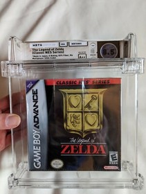 Sellado Legend of Zelda Classic NES Series Gameboy Advance WATA 8.5 A++