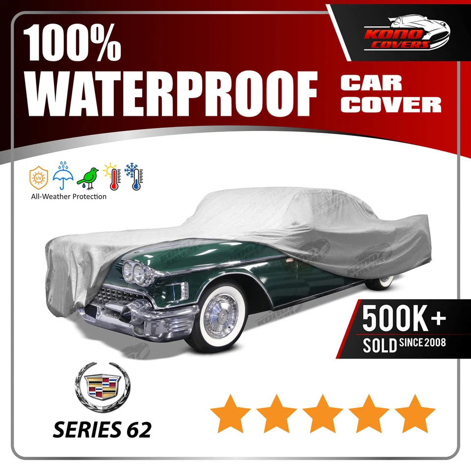 FUNDA COCHE CADILLAC SERIE 62 1954-1958 - 100% Impermeable 100% Transpirable Foto 1 de 4