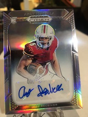 Andy Isabella RC Auto 2019 Panini Prizm Rookie Silver, Cardinals No.280 - Image 1 of 4