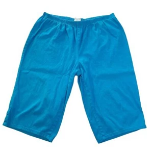 Just My Size by Hanes Damenshorts zum Überziehen Übergröße 2X 18W/20WT türkis - Bild 1 von 8