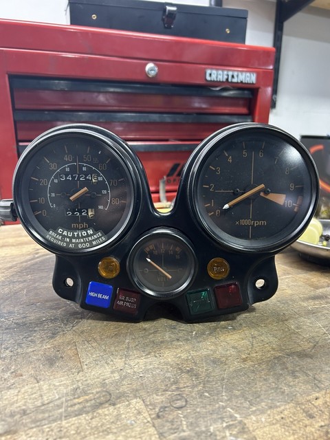 Rare HONDA CBX 1000 CBX1000 CBX1050 1050 Supersport Speedometer Gauges Meter