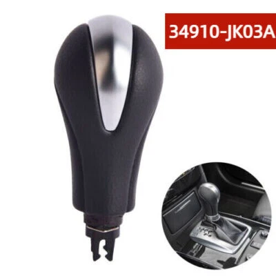 Pomo de cambio de marchas para Nissan Infiniti 34910-JK03A G25 G37 FX37 EX37 QX70 Q60 QX50 Foto 1 de 4