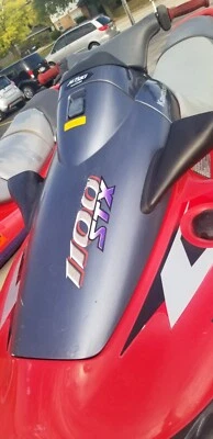 1997-2002 Kawasaki Stx 900 1100 Gray Silver Front Storage Hood Cover Cowl Hatch - Image 1 of 2