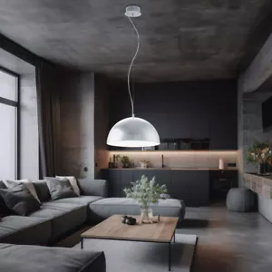 Lampada A Sospensione Retro Per Tavolo Da Pranzo 18W LED Warmwhite 38 X 110Cm - Foto 1 di 12