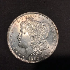 1903-P Silver Morgan Dollar BU - Picture 1 of 2