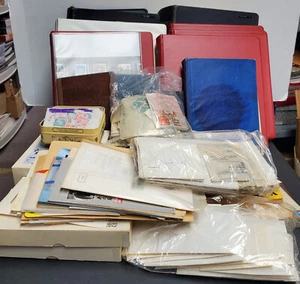Large W/W Mint + Used Estate Collection 1870s-2000; Stockbooks, Covers, + More! - Picture 1 of 22