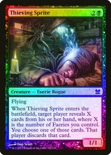 Thieving Sprite FOIL Modern Masters NM Black Common MAGIC MTG CARD ABUGames