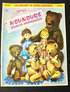 Nounours Album à colorier Ed JESCO 1965 BE - Picture 1 of 3