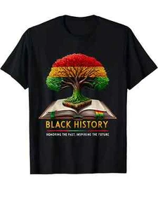 T-Shirt Black History Proud schwarz Geschichtskultur Lehrer Geschenke Baumwolle Fun Desig - Bild 1 von 6