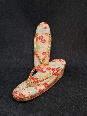 Kimono Geta, Schuhe für Kimono und Yukata, original japanisch neu - Bild 1 von 4