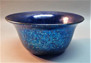 Genuine Antique LOETZ BOHEMIAN ART NOUVEAU Glass Papillon Bowl, circa 1900 - Picture 1 of 6