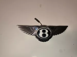 03-12 Bentley Continental GT GTC Trunk Lid Unlock Release Handle Emblem Oem - Picture 1 of 4