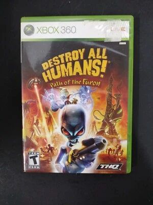 Destroy All Humans Path of the Furon (Microsoft Xbox 360, 2008)CIB tested. - Image 1 of 3