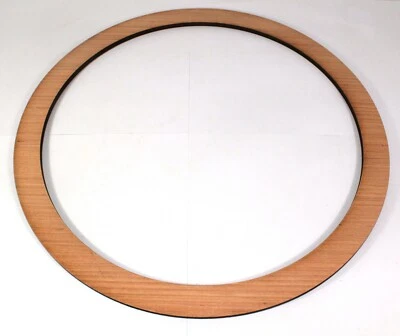 Wooden Hoops Laser cut Circle Plywood 5mm 230mm x 200mm (15mm hoop) - Image 1 of 4