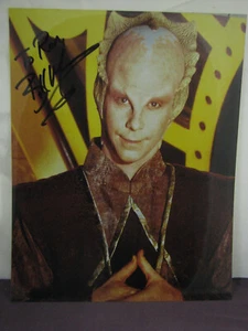 signed color photo of Bill Mumy as Lennier on TV show Babylon 5 - Picture 1 of 2