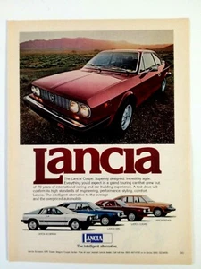 1978 Lancia Coupe Print Ad  - Picture 1 of 2
