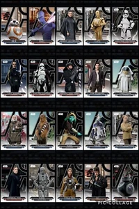 Topps Star Wars Digital Card Trader Black 199 Card Galactic Files 2018 Base Set - Picture 1 of 10