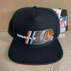 New Cincinnati Bengals Pro Standard SnapBack Hat Cap Black Helmet Side Patch - Picture 1 of 7