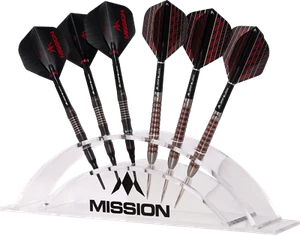 Mission Acrylic Dart Stand Holder, Holds 6 Darts Clear Acrylic Display - Picture 1 of 1