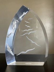 Vintage SIGNED Artist National Award Sculpture Michael F. Cox WINGS OF SUCCESS - Picture 1 of 10