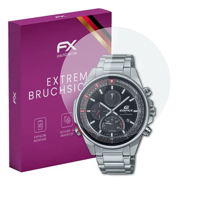 AtFoliX glass film for Casio EFS-S590D-1AVUEF screen film 9H protective armor - Image 1 of 4