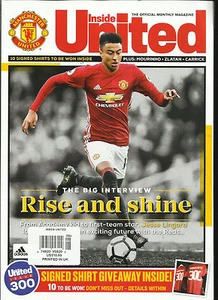 INSIDE UNITED MAGAZINE, THE OFFICIAL MONTHLY MAGAZINE 2017 JUNE, 2017 - Picture 1 of 1