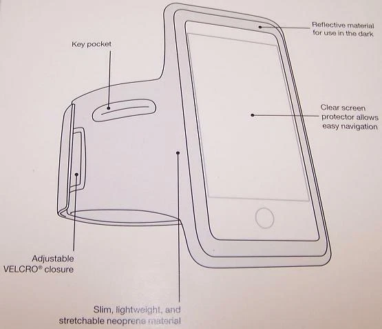 Belkin Sport Armband Case for iPod Touch 1st 2nd Generation (1G 2G) - Image 1 of 1