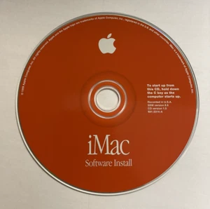 1999 instalación de software del sistema iMac versión 8,6 CD versión 1,0, 691-2314-A - Imagen 1 de 3