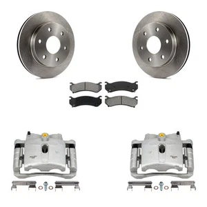 Front Brake Rotors Pads Calipers Kit for GMC Sierra 1500 Savana 2500 Yukon 1999- - Picture 1 of 18