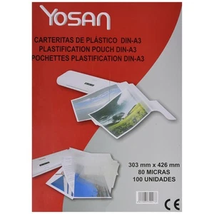 Custodie da plastificare Yosan Trasparente A3 - Imagen 1 de 1