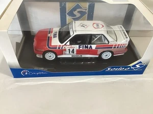 1/18 Solido 1993 Duez #14 Fina Belgium Procar BMW E30 M3 - Picture 1 of 2