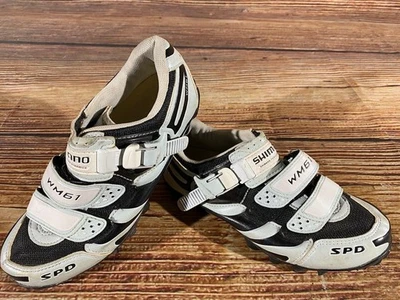 SHIMANO WM61 Cycling MTB Shoes Mountain Bike Boots EU38 US6.5 Mondo 240 cs1181 Foto 1 de 4