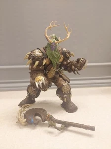 World of Warcraft Series 2 Night Elf Druid Broll Bearmantle Figure Toy WOW - Picture 1 of 19