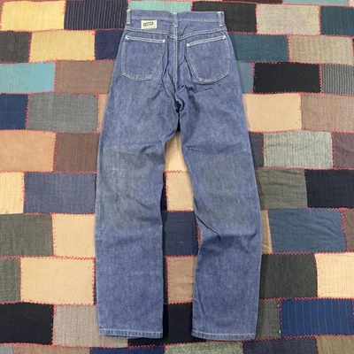 Jeans reparados vintage años 60 Farah of Texas Gold Strike lavado oscuro talla 24x30 Foto 1 de 4