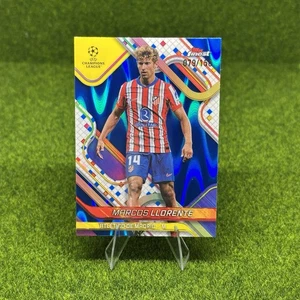 2024 Finest UEFA Club Competitions Blue RayWave Refractor /150 Marcos Llorente - Picture 1 of 2