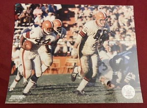 LEROY KELLY 8x10 ARCHIVO DE FOTOS SIN FIRMAR CON LICENCIA CLEVELAND BROWNS GENE HICKERSON - Imagen 1 de 1