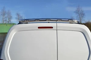 Rear Roof Bar + Multi Function LED For Vauxhall Opel Combo C 2001-2011 Stainless - Picture 1 of 9