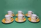 Alpine Cuisine Espresso Cup (6) with Saucer (6) and Tray Made in Germany 