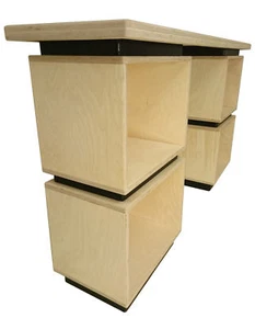 Top Quality Birch ply DJ Deck Stand Furniture Desk Table - Sound Desks (DJ-KB2) - Picture 1 of 4