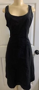 NWT Bitten Sarah Jessica Parker Womens Sleeveless A-Lined Black Dress - Picture 1 of 5