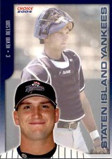 2004 Staten Island Yankees Choice #20 Kevin Nelson Arlington Heights Illinois IL
